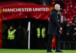 Erik Ten-Hag, en el ojo del huracán del United.