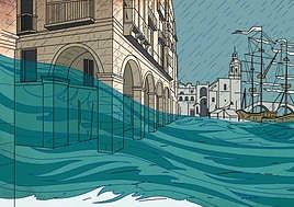 El diluvio que arrasó Bilbao en 1593