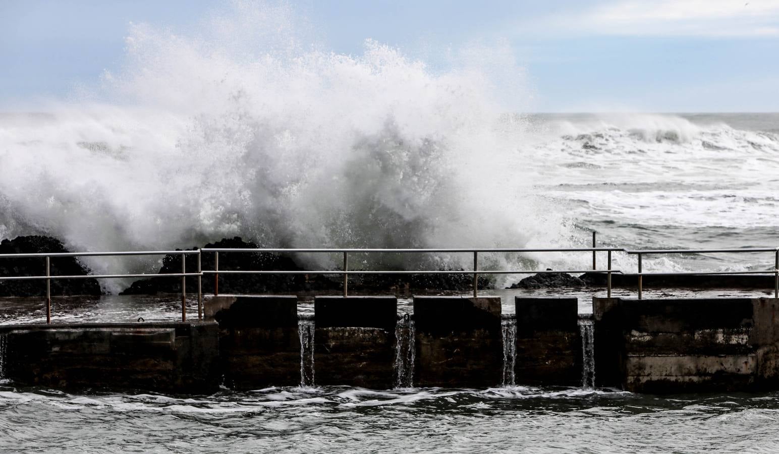 Las imágenes que deja la borrasca Domingos