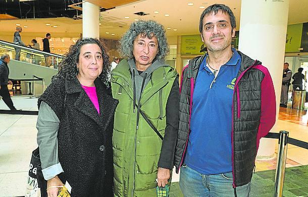 Susana Pérez, Adela Esther Gil y Aitor Morell.