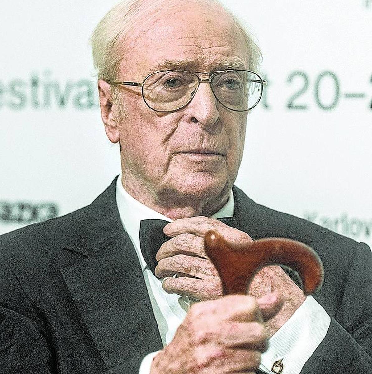 Michael Caine, en el festival de Karlovy Vary.