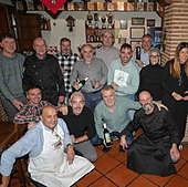 La cena en la sociedad gastronómica Amairu-Bat, en imágenes