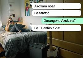 Iragarkiaren momentu bat.