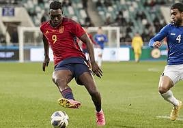 Samu, en la última convocatoria de España sub-21.