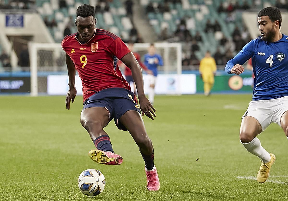 Samu, en la última convocatoria de España sub-21.