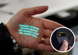 El broche inteligente con cámara y proyector que quiere 'matar' al móvil