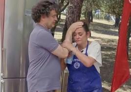 Toñi Moreno, al borde del desmayo en 'Masterchef Celebrity'