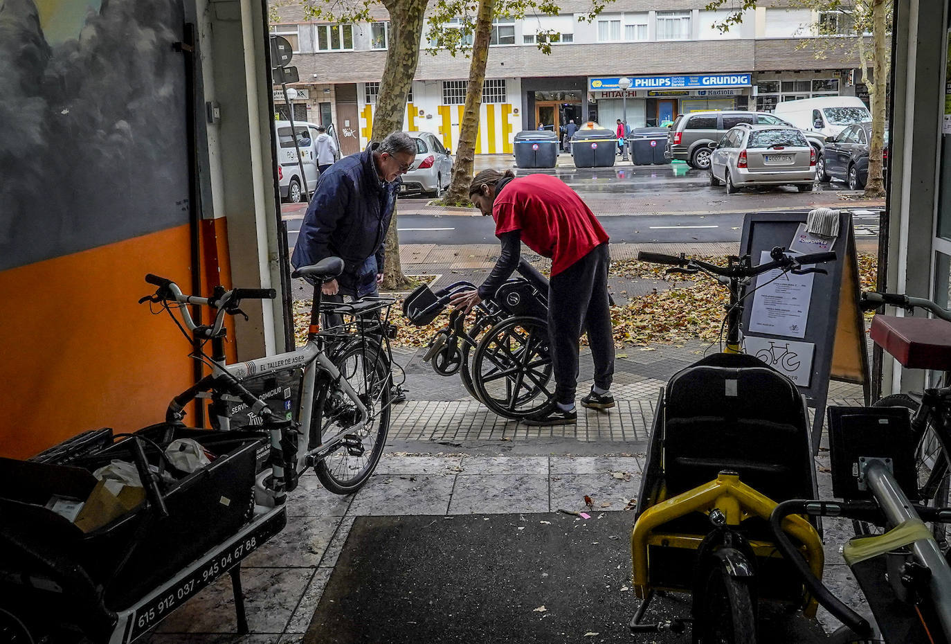 El barrio El Pilar de Vitoria, en imágenes