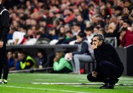 Valverde, tras la victoria en el último segundo: «Una de nuestras virtudes es que insistimos mucho, somos pesados»