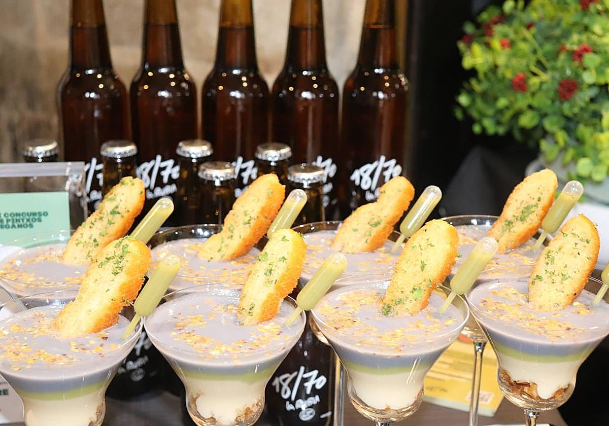 Uno de los bocados participantes en el certamen.