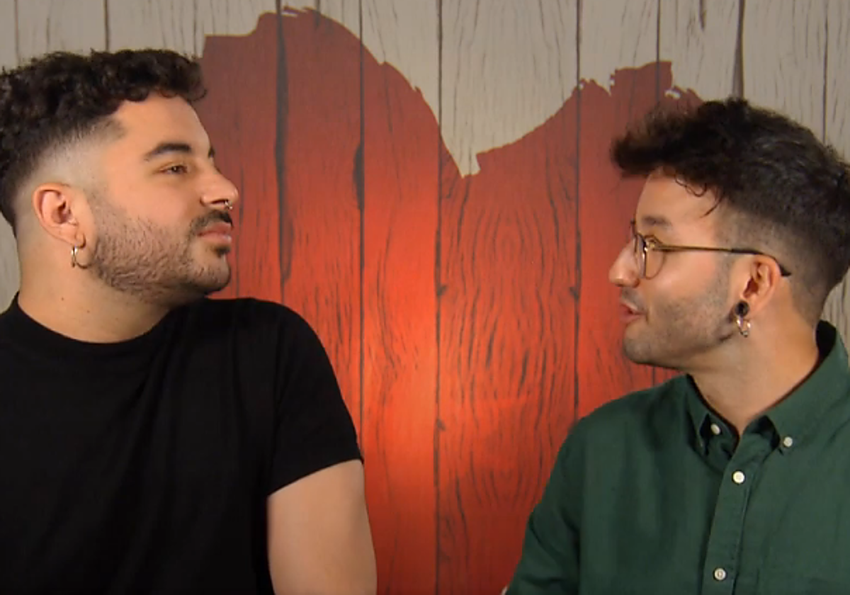 'First Dates' une a dos bilbaínos fanáticos de Eurovisión: «Es como la Champions para gente heterosexual»