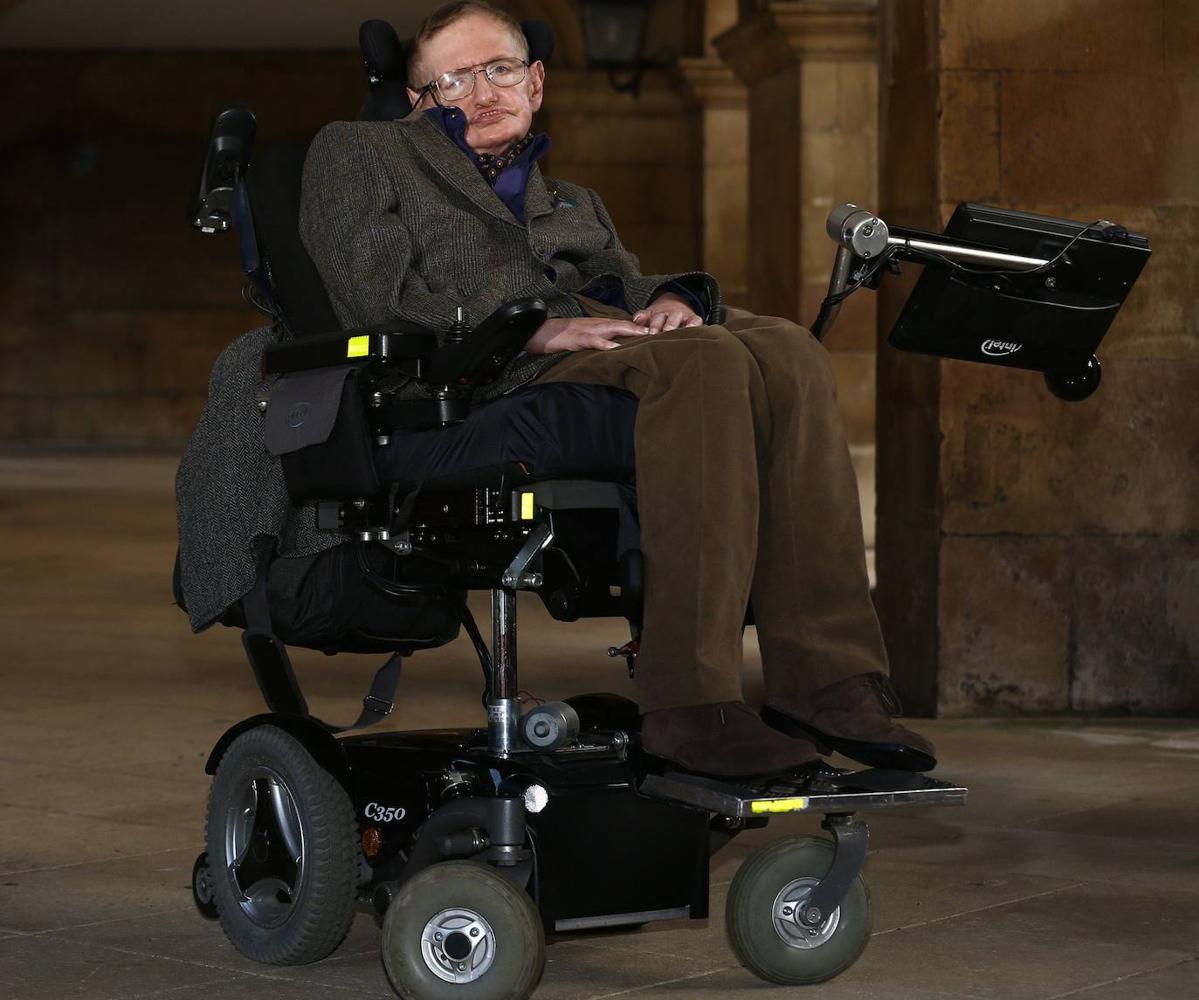 Stephen Hawking padeció ELA durante buena parte de su vida.