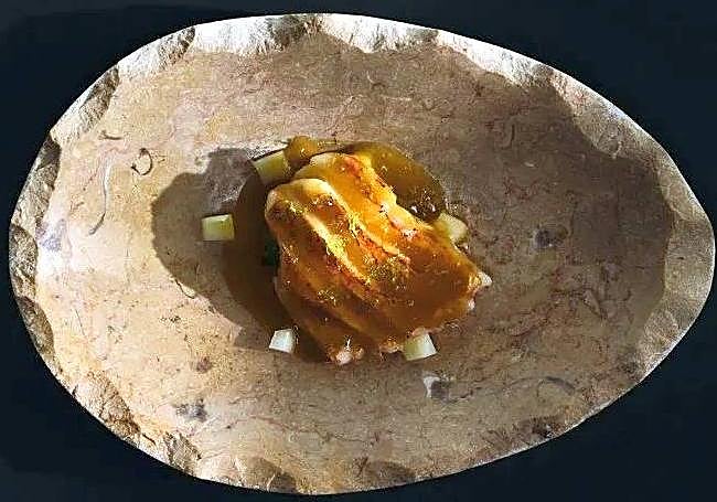 sinfonía de colores, texturas y sabores en el restaurante Delaunay.