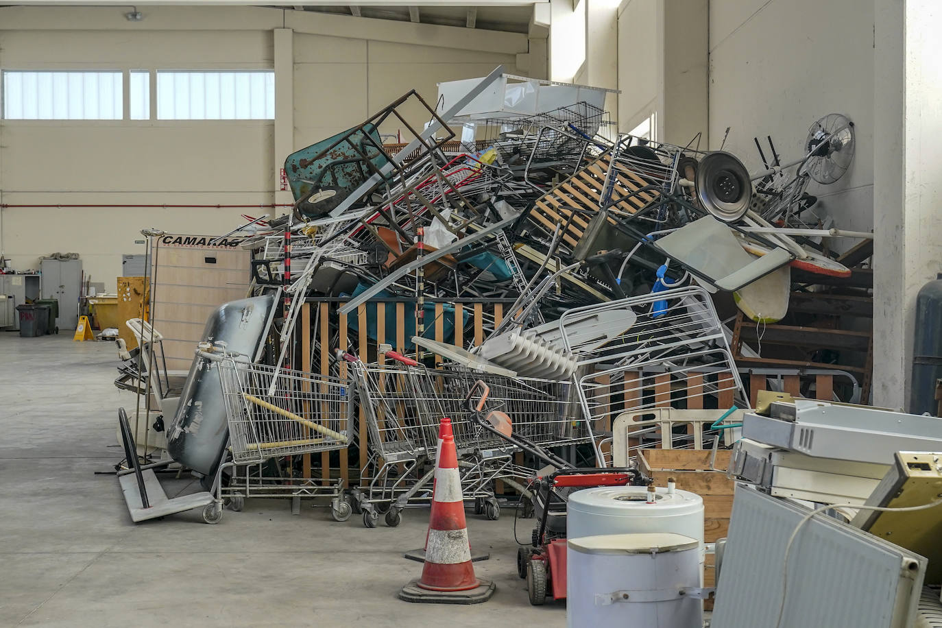 El vertedero de Gardélegui, en imágenes
