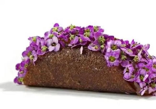 Talo de Flores, relleno de tártaro de langosta.