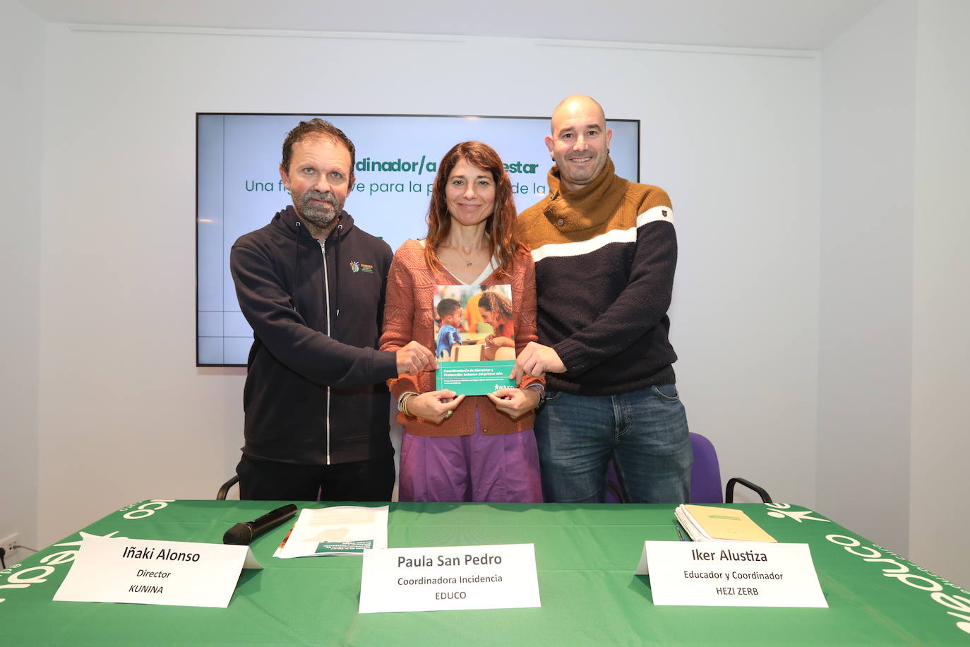 El informe 'Coordinador/a de Bienestar y Protección: balance del primer año – el caso de Euskadi' se ha presentado este miércoles.