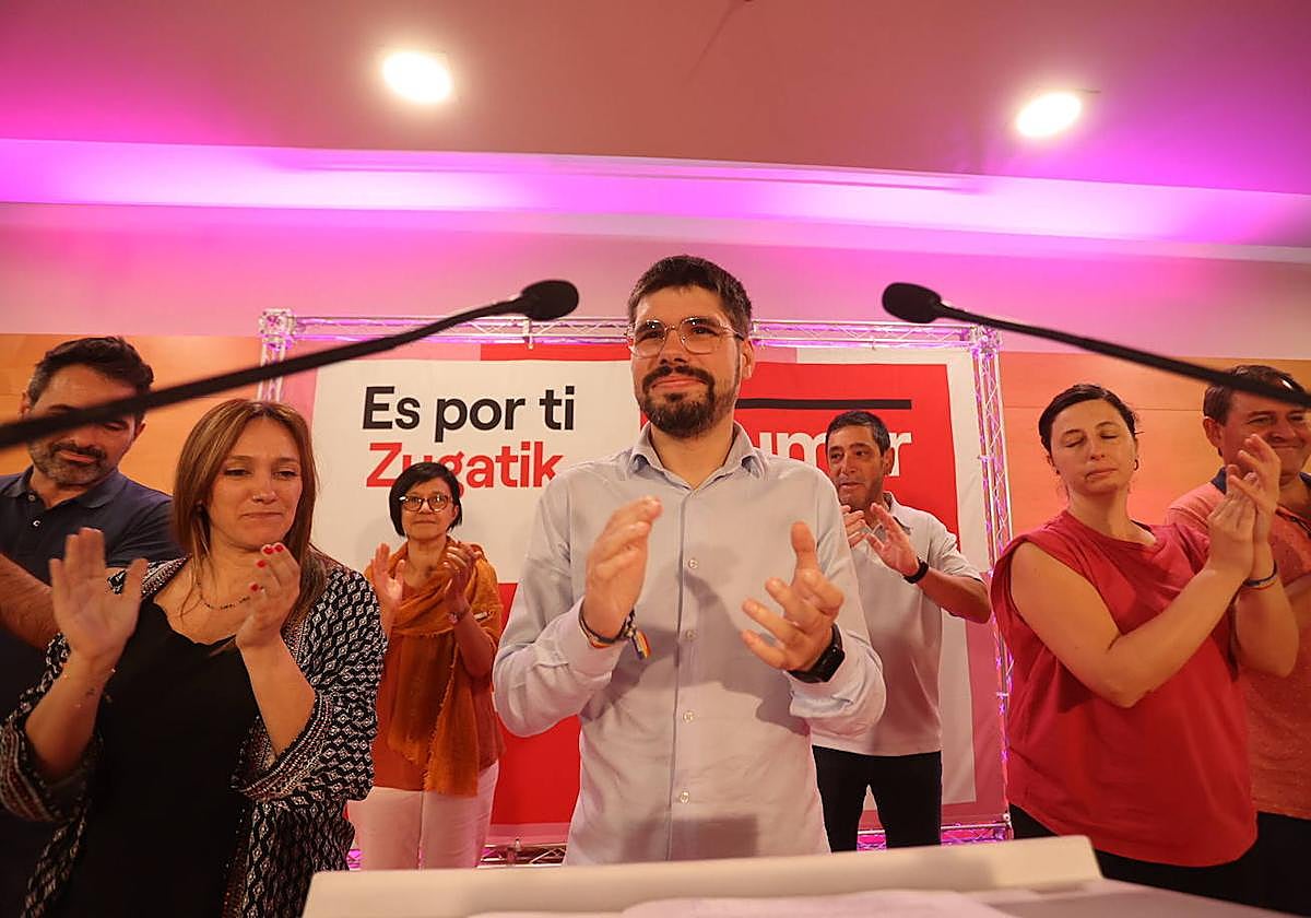 Lander Martínez encabeza el proyecto de Sumar en Euskadi.