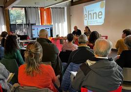 Jornada celebrada por EHNE Bizkaia en Derio.