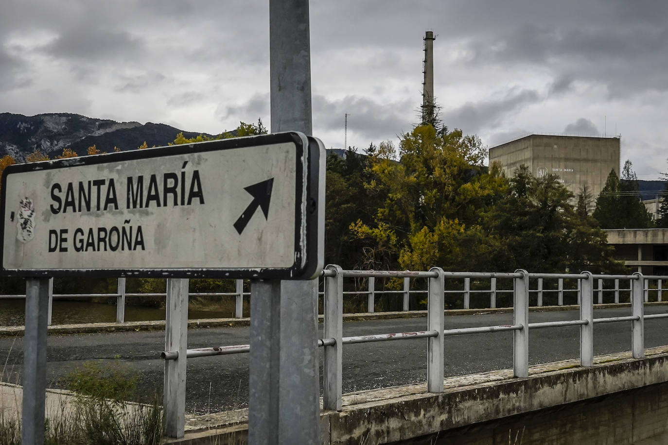 La central de Santa María de Garoña.