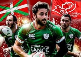 Euskadi-Belgica de rugby, un ensayo de oficialidad
