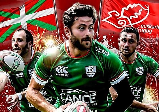 Euskadi-Belgica de rugby, un ensayo de oficialidad