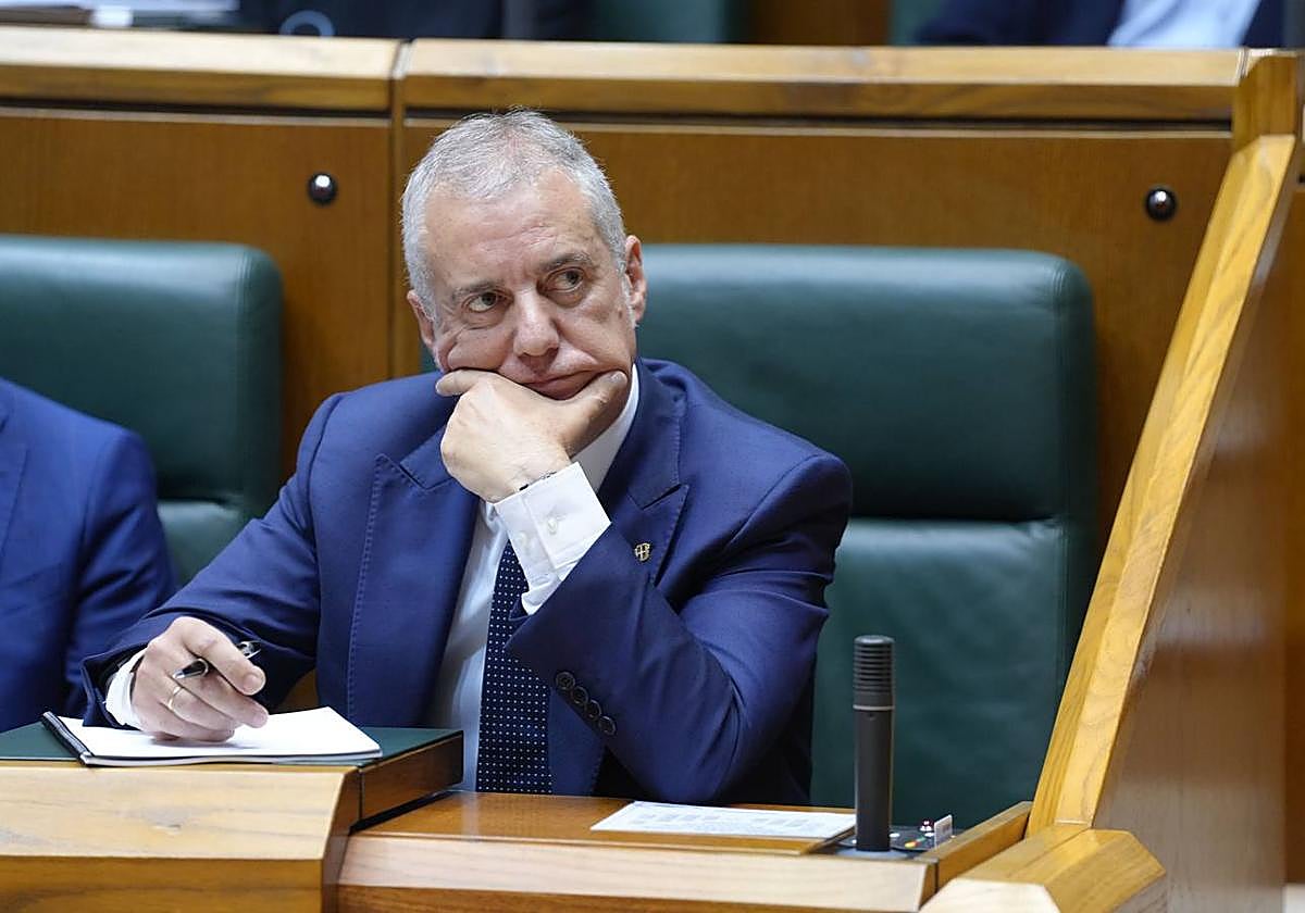 El lehendakari Iñigo Urkullu.