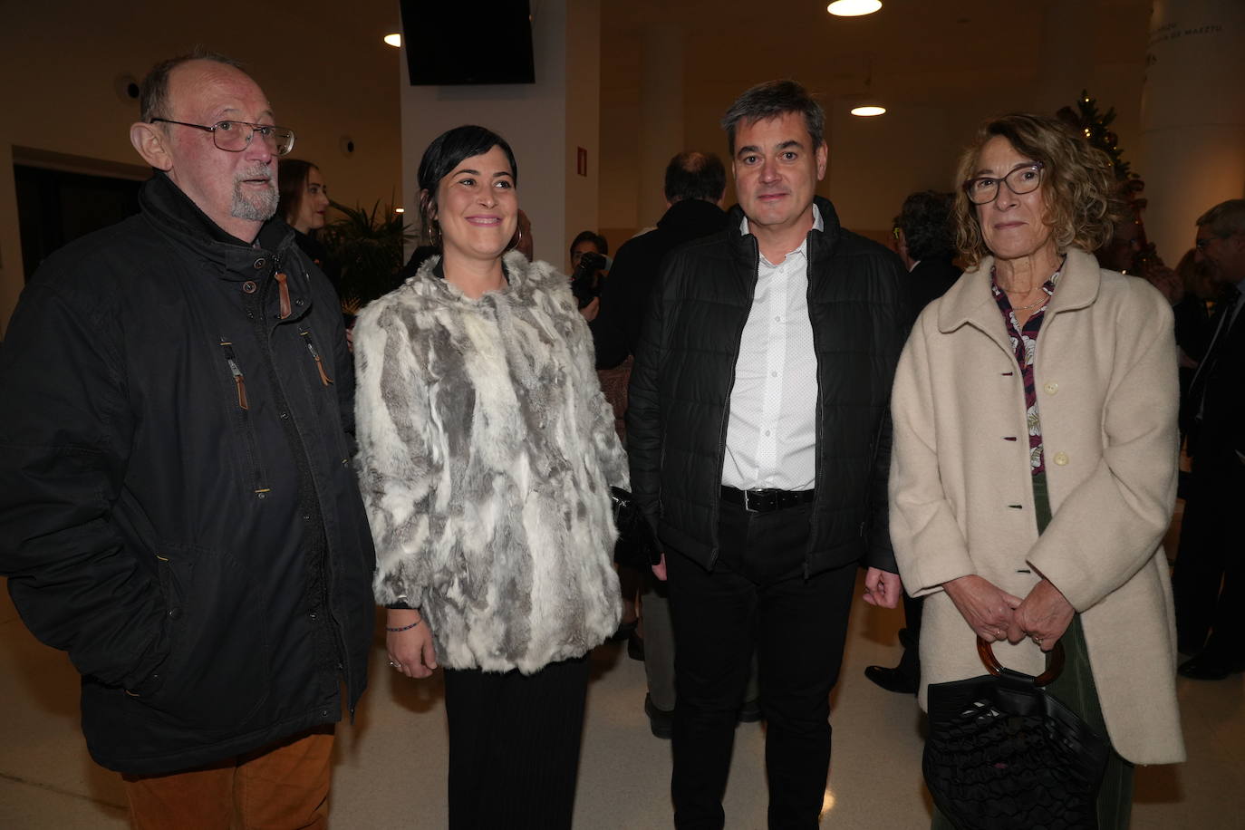 Óscar y Olatz Yoldi, Germán Arnáiz y Arantza Martínez de Mandojana.