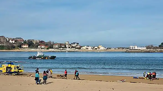 Muere un piragüista en Somo