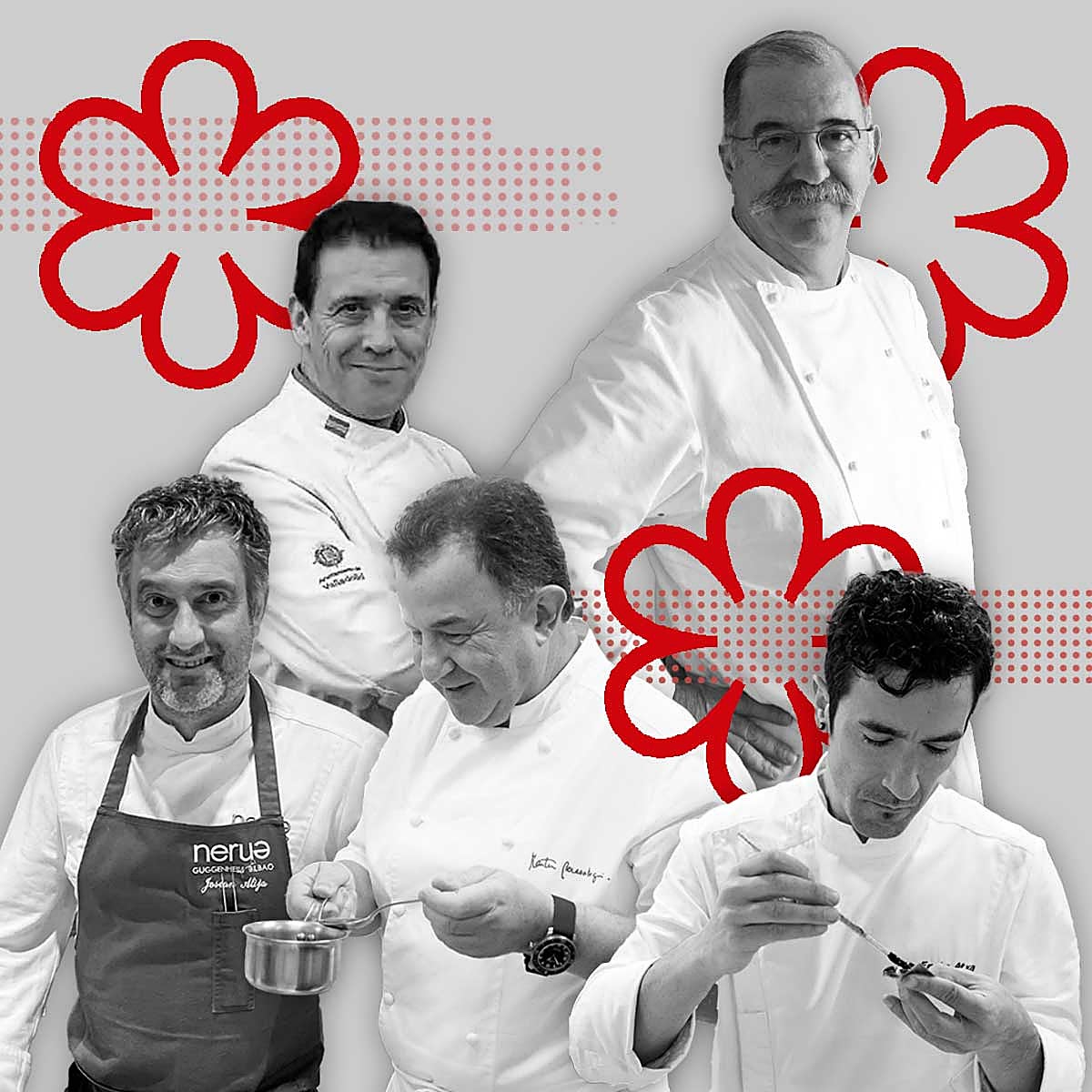 Todos los restaurantes vascos con estrella Michelin