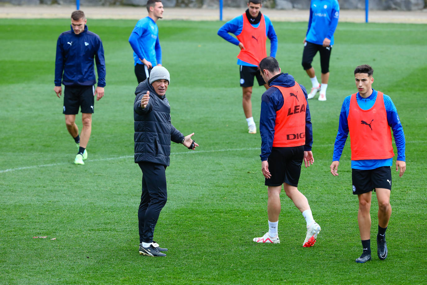Las mejores fotos del entrenamiento del Alavés