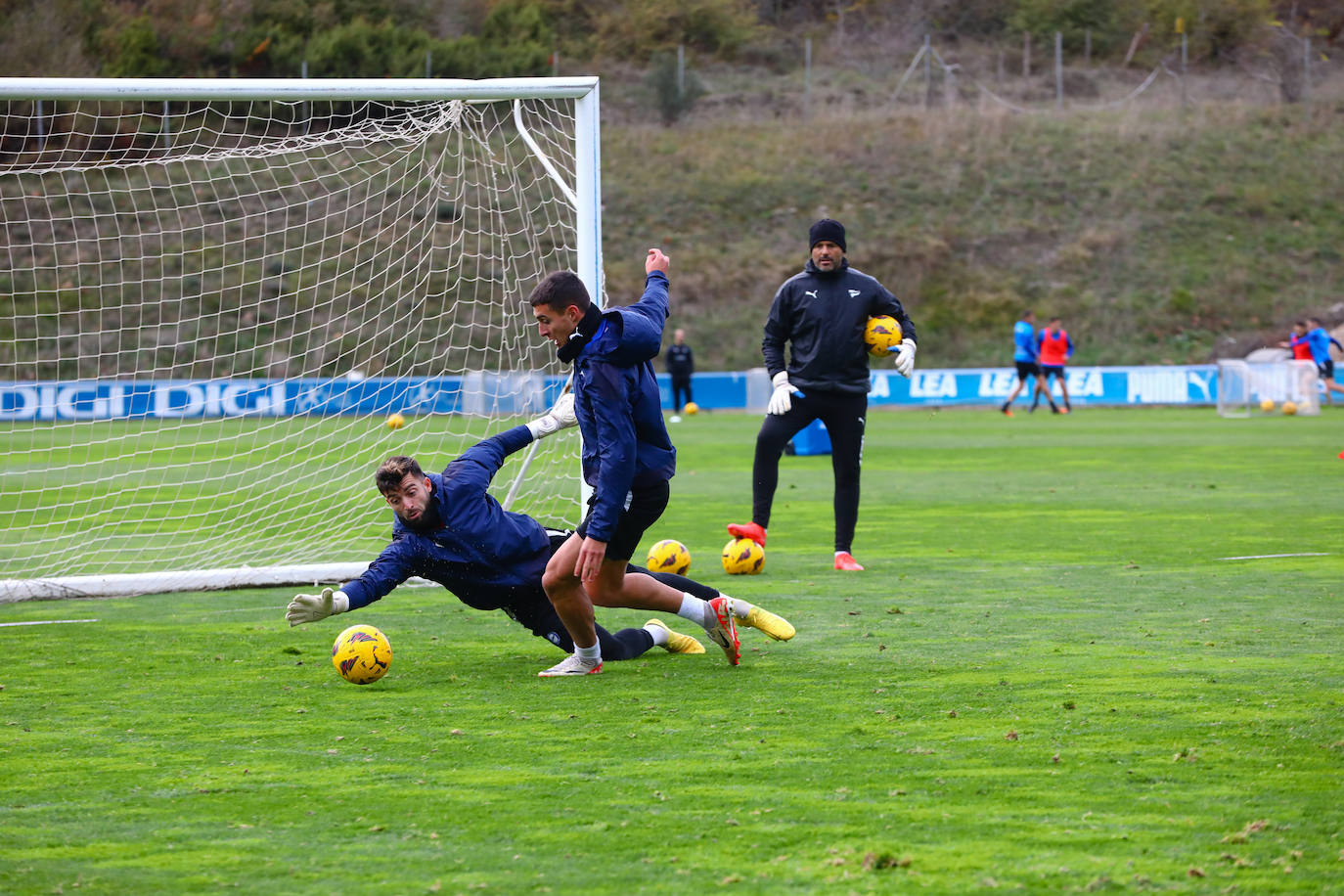 Las mejores fotos del entrenamiento del Alavés