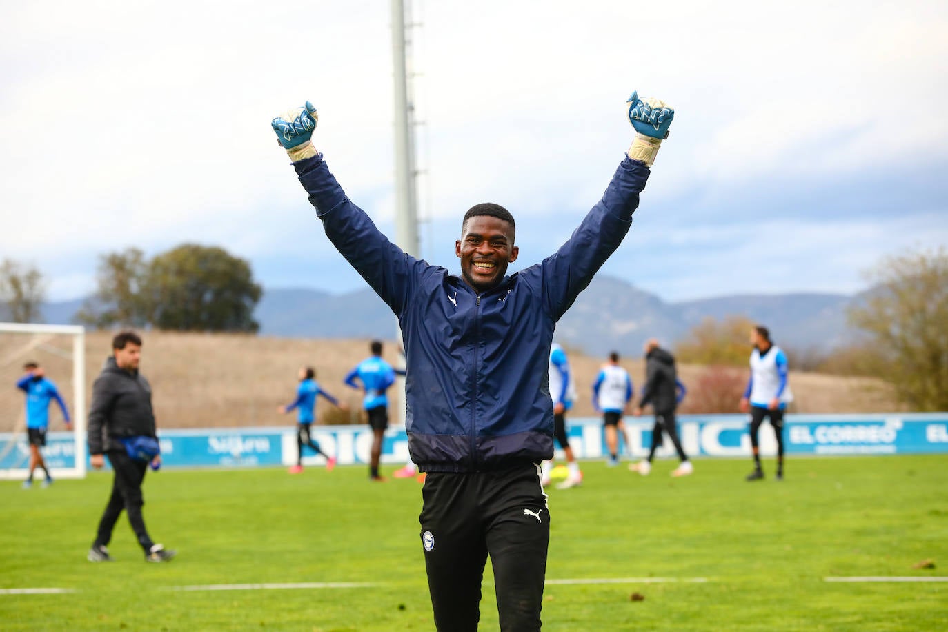 Las mejores fotos del entrenamiento del Alavés