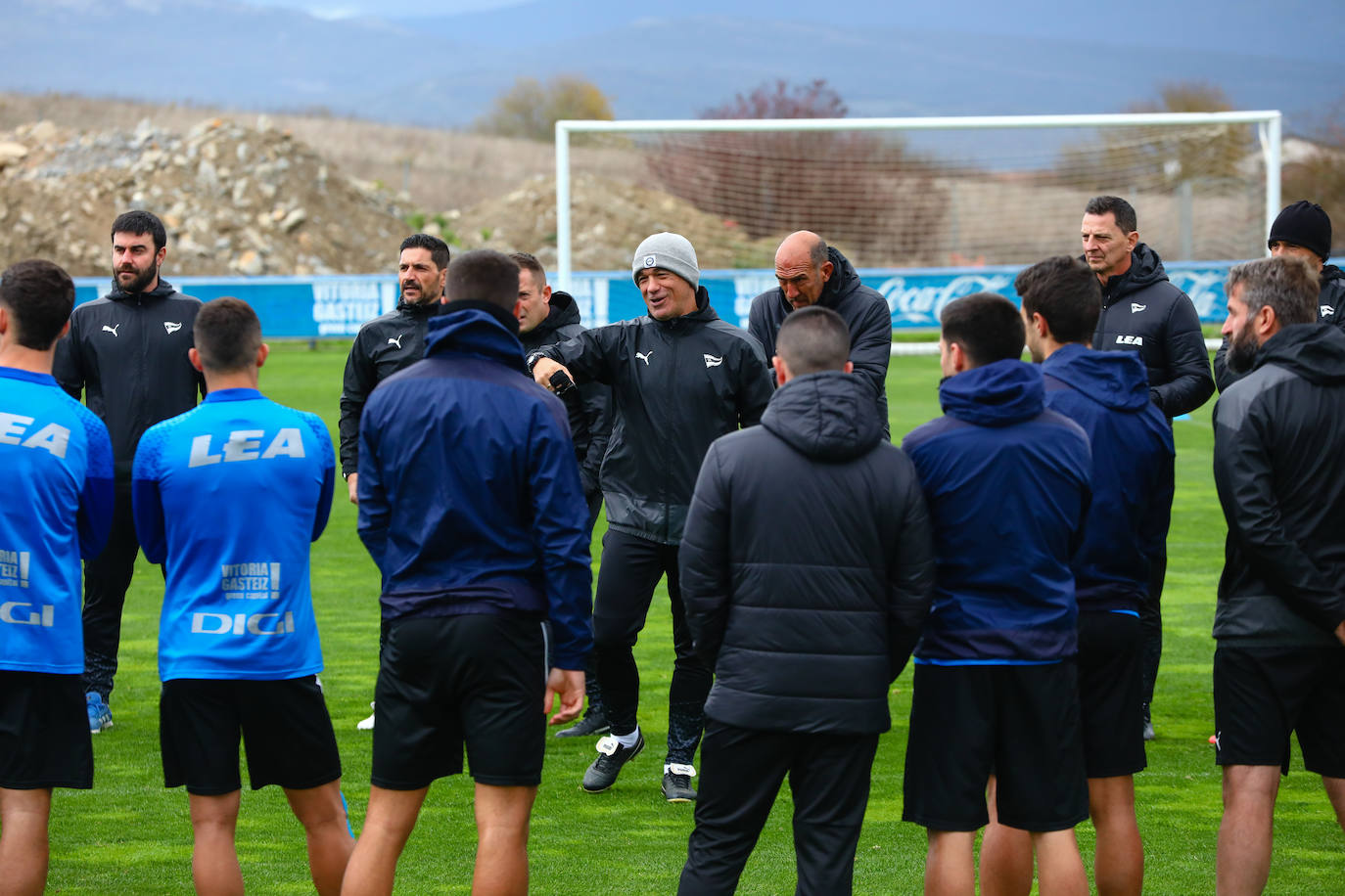Las mejores fotos del entrenamiento del Alavés