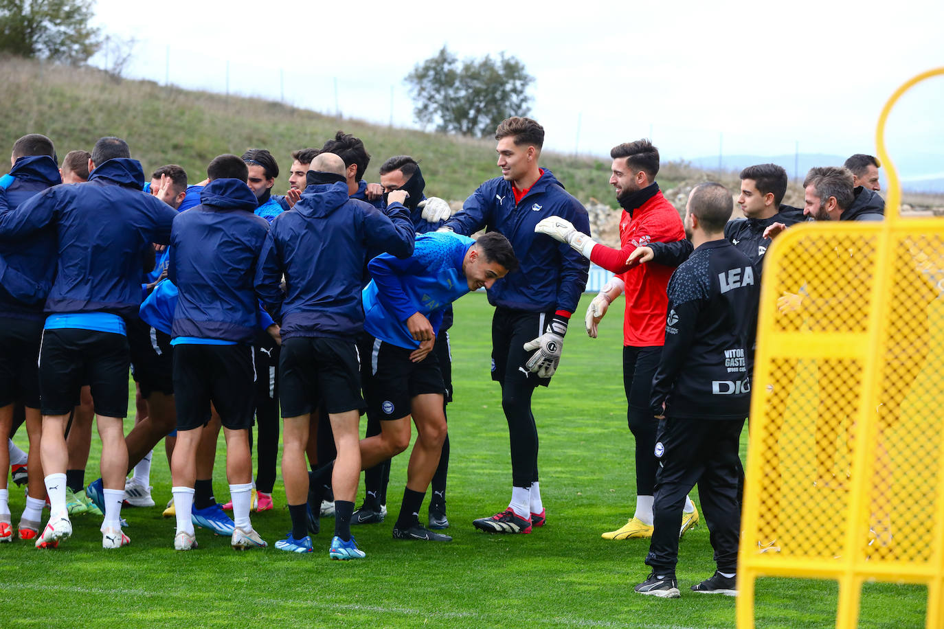 Las mejores fotos del entrenamiento del Alavés