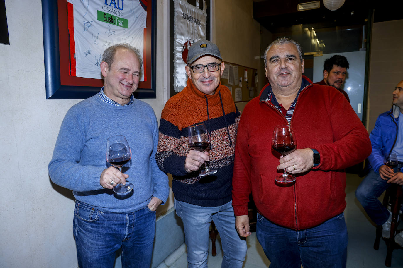 La cena en Bustinzuri, en imágenes