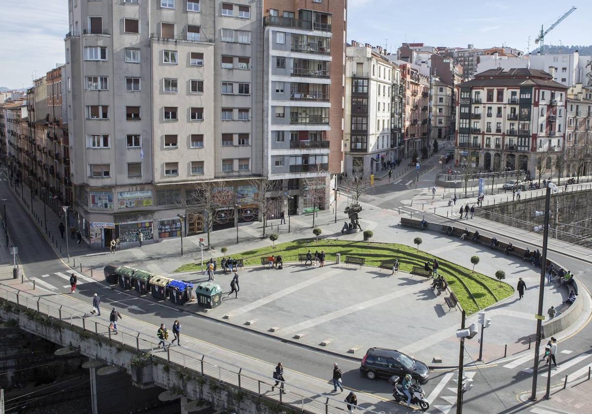 La plaza Cantalojas es uno de los lugares en los que se intervendrá.