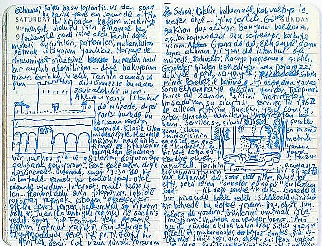 Apuntes de La Alhambra.