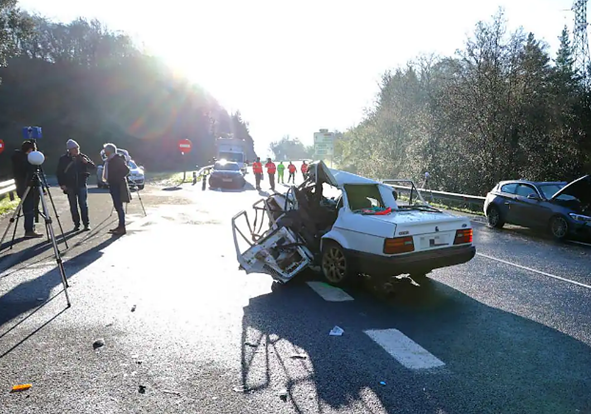 Ander S., un apasionado de los coches clásicos que quería exponer el vehículo en el que ha perdido la vida