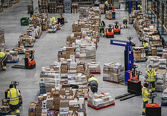 El sector de la logística es uno de los que más ha crecido en Álava y también uno de los que mayor volumen de empleados necesita.