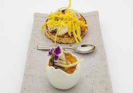 El restaurante La Capi ha vendido más de 1.700 tapas durante el concurso de pintxos de Santurtzi.