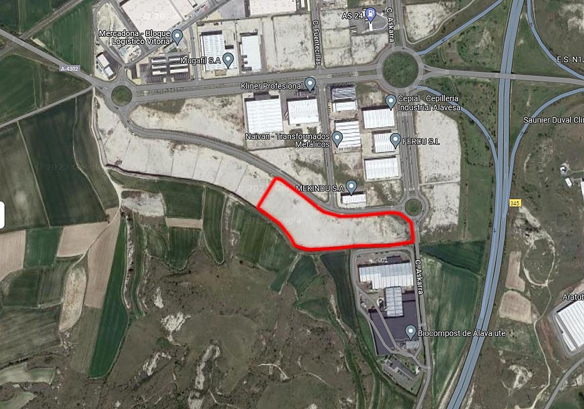 Las parcelas se ubican junto a la planta de tratamiento biomecánico de residuos