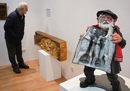 Una de las obras de la exposición.