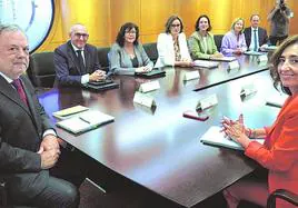 Reunión del último Consejo Vasco de Finanzas con el Gobierno autonómico y las diputaciones forales.