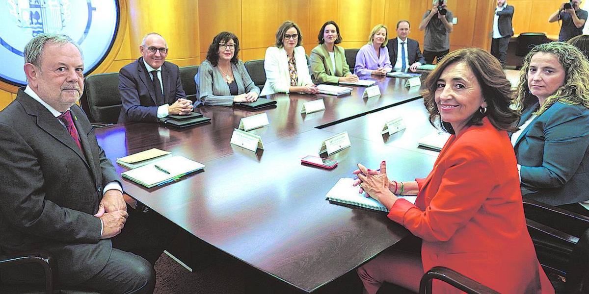 Reunión del último Consejo Vasco de Finanzas con el Gobierno autonómico y las diputaciones forales.