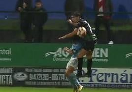 El vídeo del polémico penalti que eliminó al Sestao de la Copa del Rey