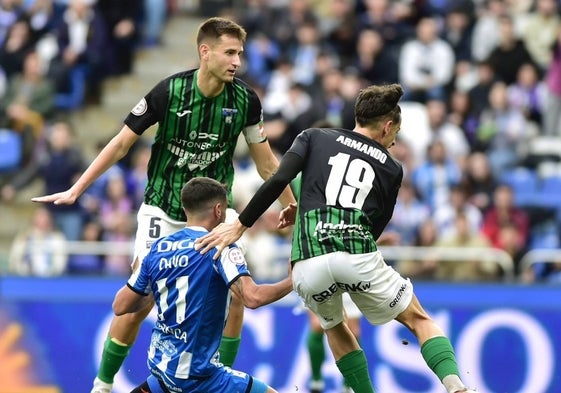 Gaizka Martínez y Armando Corbalán neutralizan a Davo.