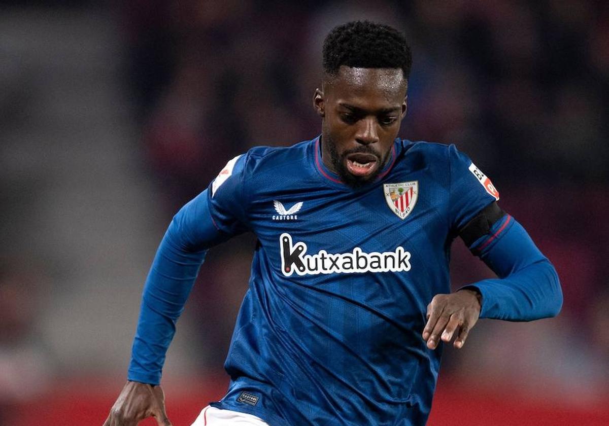 Iñaki Williams no estuvo fino este lunes tras anotar el domingo.