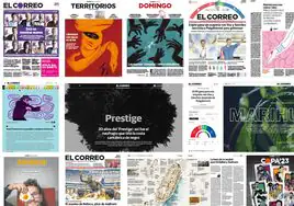EL CORREO gana 18 premios europeos al mejor diseño periodístico