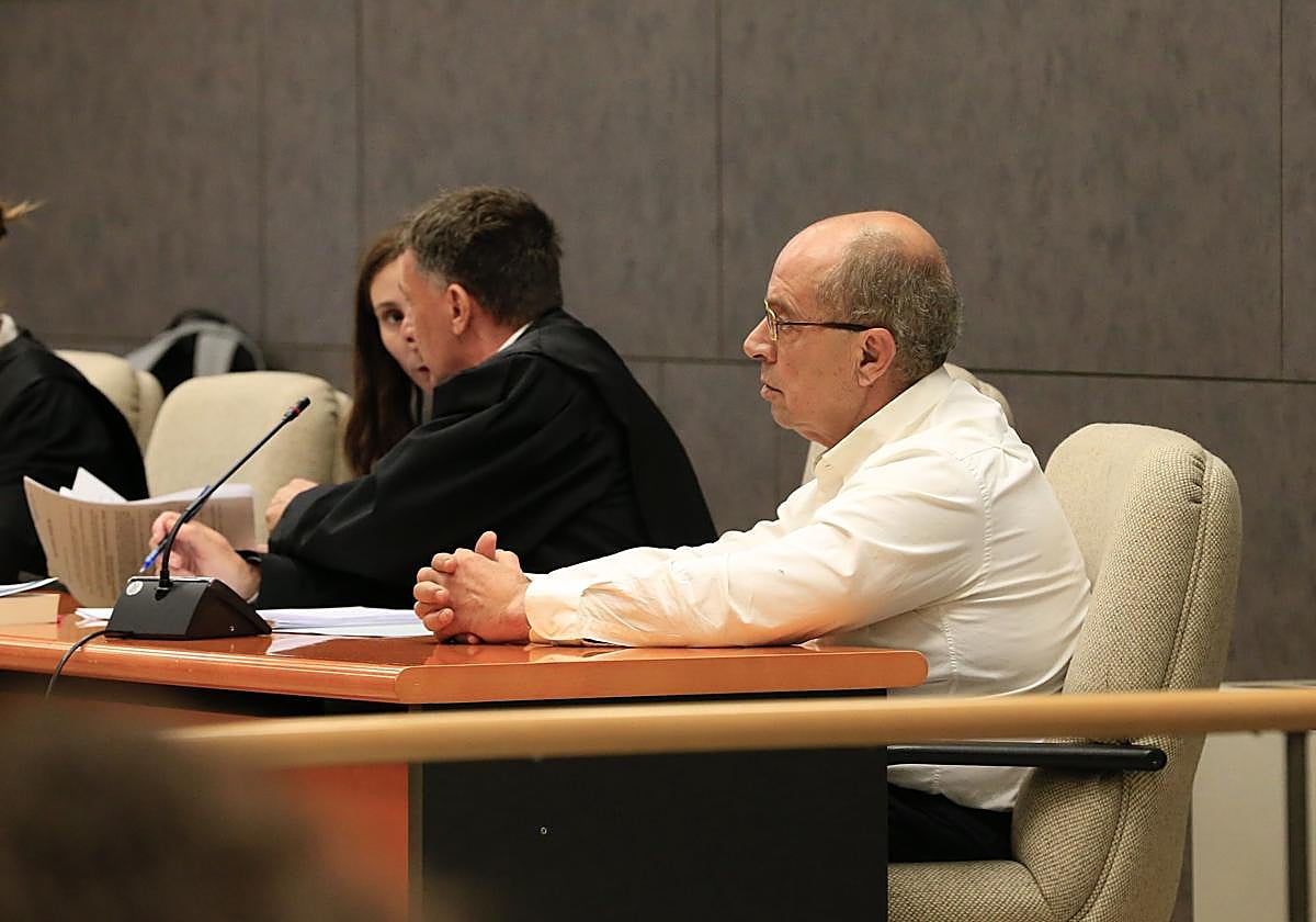 Faustino Méndez, durante la lectura del veredicto de culpabilidad.