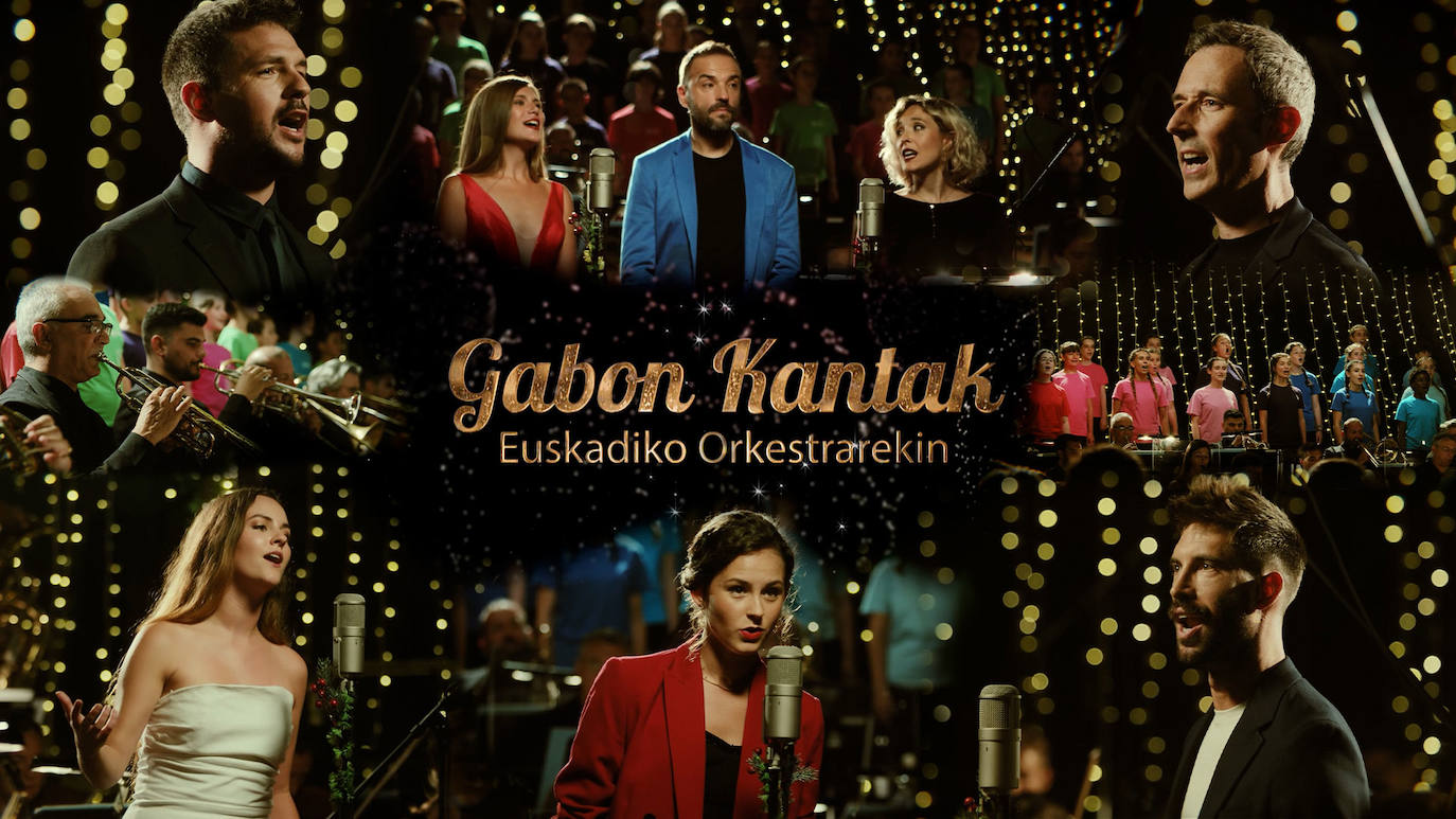 EITBko profesionalek gabonetako kantak grabatu dituzte Euskadiko Orkestrarekin
